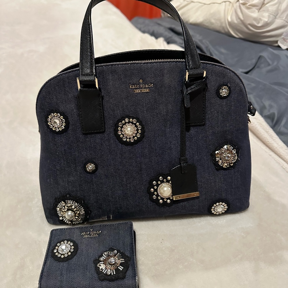 Kate Spade Cameron Street Lottie Satchel and wallet